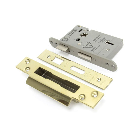 From The Anvil - PVD 21/2" BS Heavy Duty Sash Lock | Sku. 91056 | Trade Door Handles.