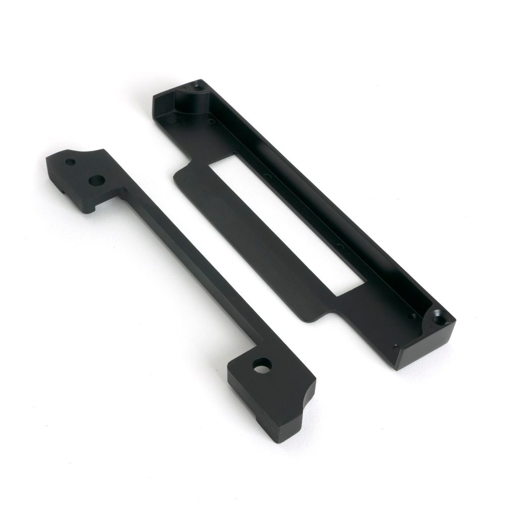 From The Anvil - Black 1/2" Rebate Kit for Sash Lock | Sku. 91059 | Trade Door Handles.