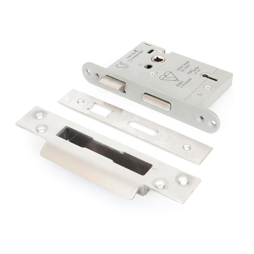 From The Anvil - SSS 3" 5 Lever Heavy Duty BS Sash Lock | Sku. 91060 | Trade Door Handles.
