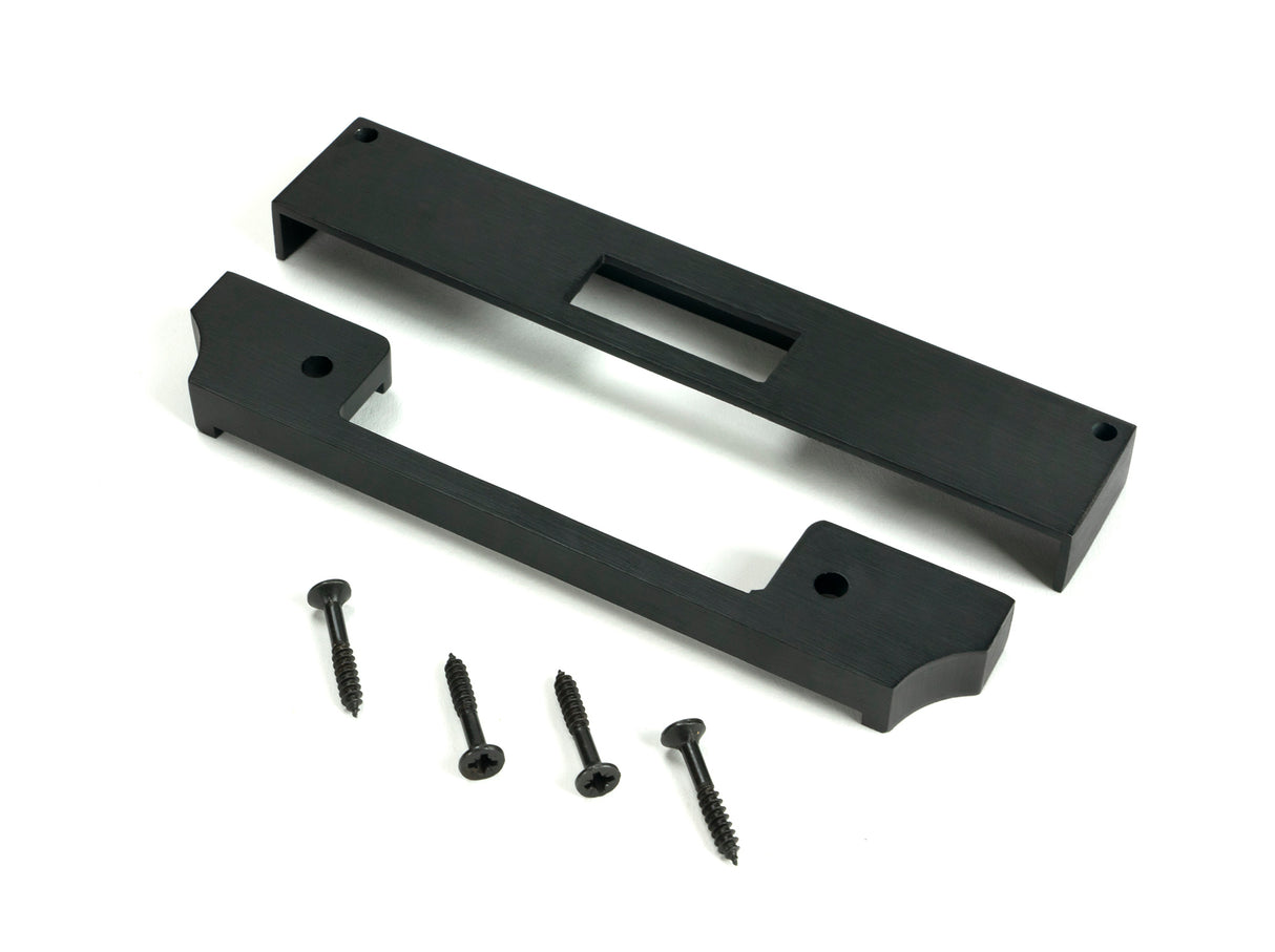 From The Anvil - Black ½" Rebate Kit for Deadlock | Sku. 91063 | Trade Door Handles.