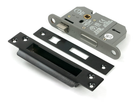 From The Anvil - Black 2½" 5 Lever BS Sash Lock KA | Sku. 91065 | Trade Door Handles.
