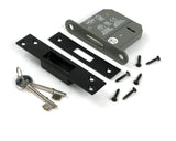 From The Anvil - Black 3" BS 5 Lever Deadlock KA | Sku. 91068 | Trade Door Handles.