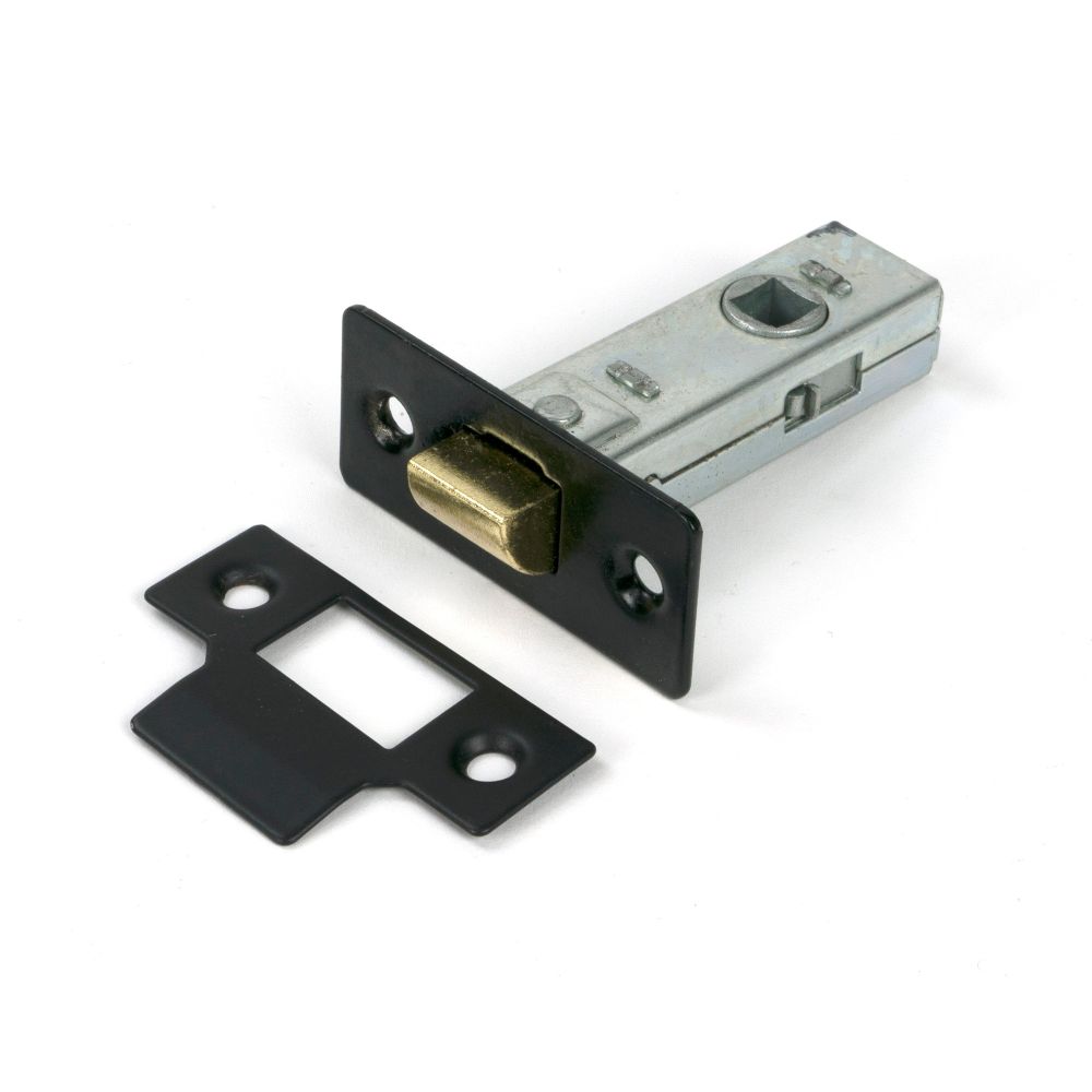 From The Anvil - Black 2½" Tubular Mortice Latch | Sku. 91079 | Trade Door Handles.