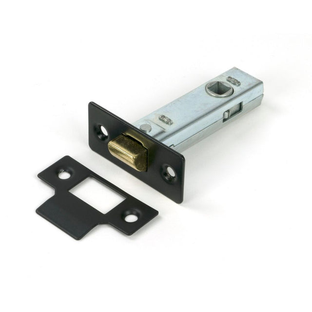From The Anvil - Black 3" Tubular Mortice Latch | Sku. 91083 | Trade Door Handles.