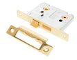 From The Anvil - Electro Brassed 3" Bathroom Mortice Lock | Sku. 91084 | Trade Door Handles.