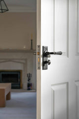 From The Anvil - Black 3" Bathroom Mortice Lock | Sku. 91085 | Trade Door Handles.