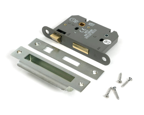 From The Anvil - SSS 3" Heavy Duty Bathroom Mortice Lock | Sku. 91087 | Trade Door Handles.