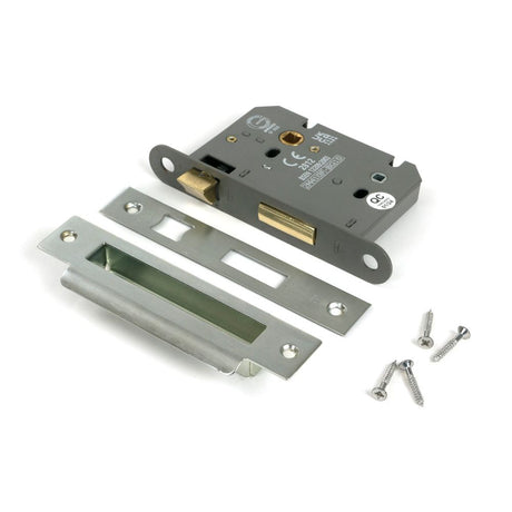 From The Anvil - SSS 3" Heavy Duty Bathroom Mortice Lock | Sku. 91087 | Trade Door Handles.