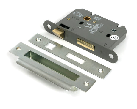 From The Anvil - SSS 3" Heavy Duty Bathroom Mortice Lock | Sku. 91087 | Trade Door Handles.