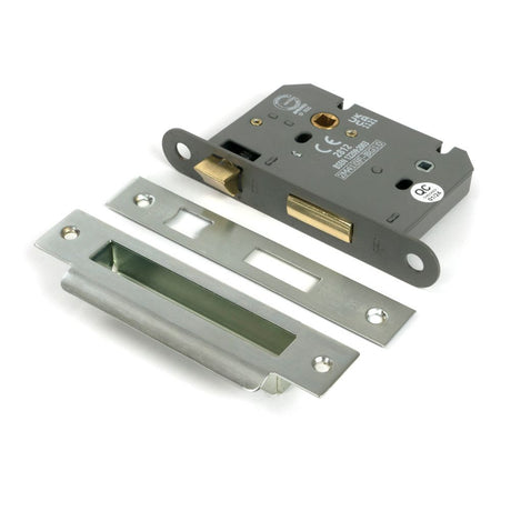 From The Anvil - SSS 3" Heavy Duty Bathroom Mortice Lock | Sku. 91087 | Trade Door Handles.