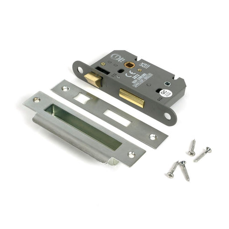 From The Anvil - SSS 2½" Heavy Duty Bathroom Mortice Lock | Sku. 91091 | Trade Door Handles.