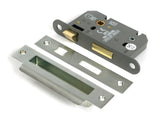 From The Anvil - SSS 2½" Heavy Duty Bathroom Mortice Lock | Sku. 91091 | Trade Door Handles.