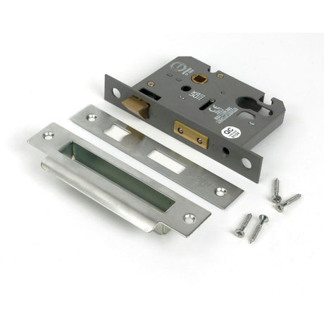From The Anvil - SSS 3" Euro Profile Sash Lock | Sku. 91096 | Trade Door Handles.