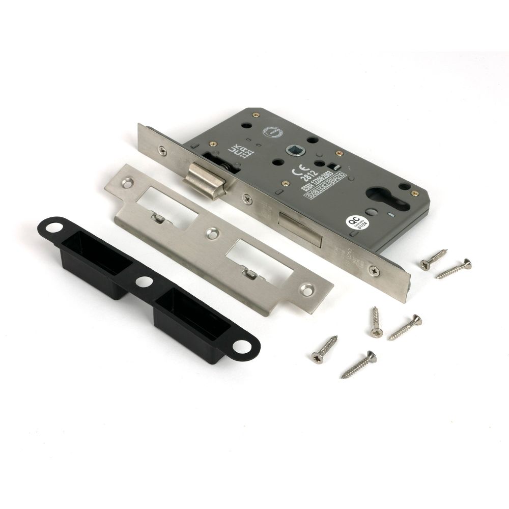 From The Anvil - SS 60mm Backset 72mm Centre - Euro Sashlock | Sku. 91097 | Trade Door Handles.