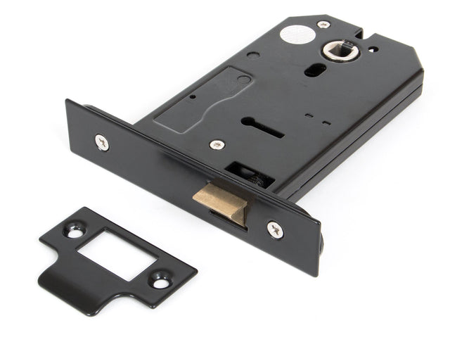 From The Anvil - Black 5" Horizontal Latch | Sku. 91109 | Trade Door Handles.