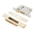 From The Anvil - PVD 3" 5 Lever BS Sash Lock | Sku. 91121 | Trade Door Handles.