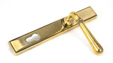 From The Anvil - Aged Brass Newbury Slimline Lever Espag. Lock Set | Sku. 91413 | Trade Door Handles.