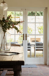 From The Anvil - Aged Brass Newbury Slimline Lever Espag. Lock Set | Sku. 91413 | Trade Door Handles.