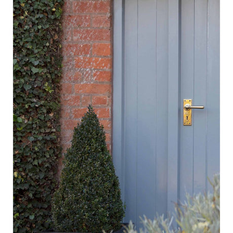 From The Anvil - Aged Brass Newbury Lever Lock Set | Sku. 91414 | Trade Door Handles.