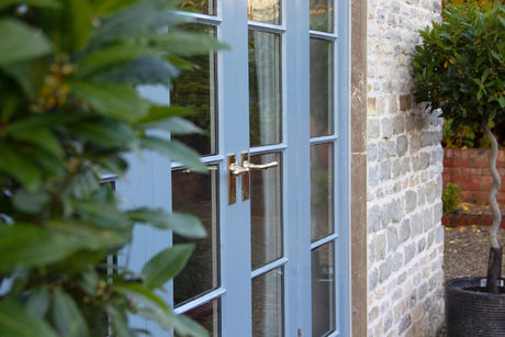 From The Anvil - Aged Brass Newbury Lever Latch Set | Sku. 91415 | Trade Door Handles.