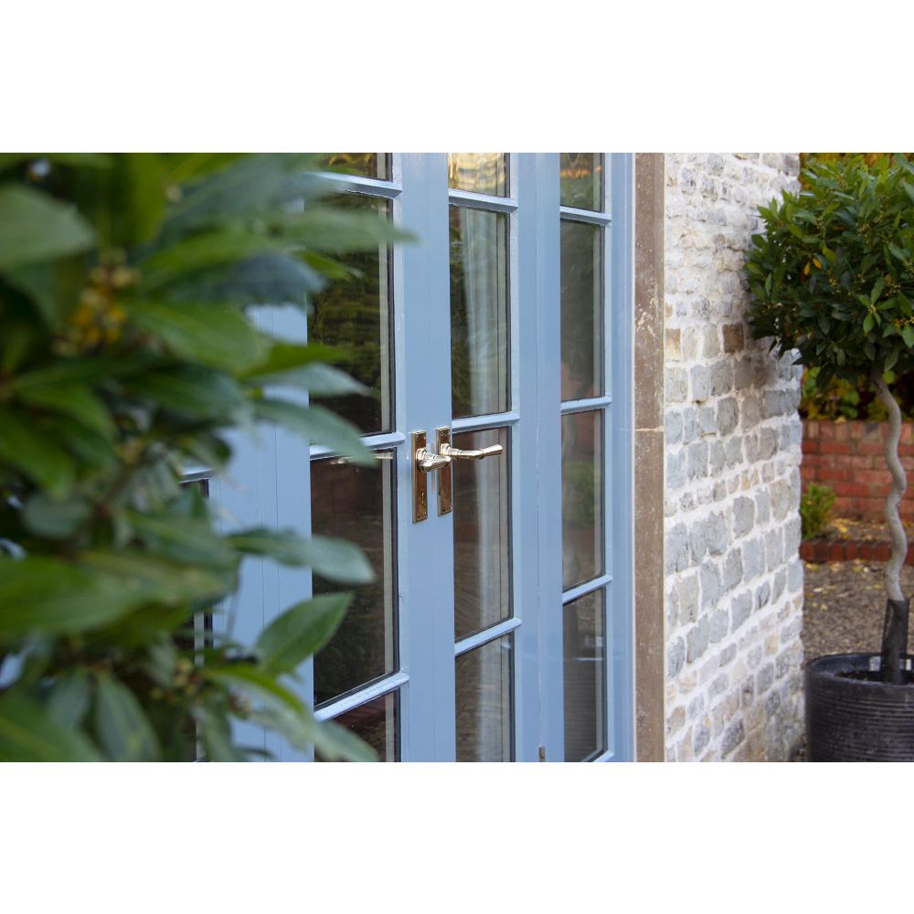 From The Anvil - Aged Brass Newbury Lever Latch Set | Sku. 91415 | Trade Door Handles.