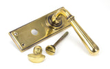 From The Anvil - Aged Brass Newbury Lever Bathroom Set | Sku. 91416 | Trade Door Handles.