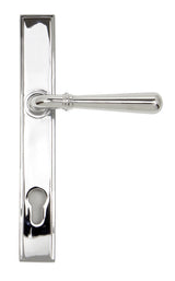 From The Anvil - Polished Chrome Newbury Slimline Lever Espag. Lock Set | Sku. 91420 | Trade Door Handles.