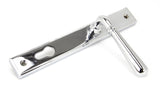 From The Anvil - Polished Chrome Newbury Slimline Lever Espag. Lock Set | Sku. 91420 | Trade Door Handles.