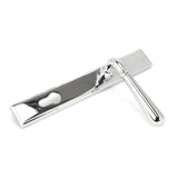 From The Anvil - Polished Chrome Newbury Slimline Lever Espag. Lock Set | Sku. 91420 | Trade Door Handles.