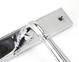 From The Anvil - Polished Chrome Newbury Slimline Lever Espag. Lock Set | Sku. 91420 | Trade Door Handles.