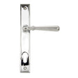 From The Anvil - Polished Chrome Newbury Slimline Lever Espag. Lock Set | Sku. 91420 | Trade Door Handles.