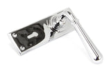 From The Anvil - Polished Chrome Newbury Lever Lock Set | Sku. 91421 | Trade Door Handles.