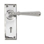 From The Anvil - Polished Chrome Newbury Lever Lock Set | Sku. 91421 | Trade Door Handles.