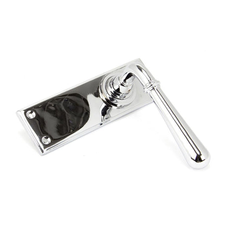 From The Anvil - Polished Chrome Newbury Lever Latch Set | Sku. 91422 | Trade Door Handles.