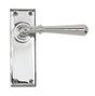 From The Anvil - Polished Chrome Newbury Lever Latch Set | Sku. 91422 | Trade Door Handles.