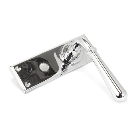 From The Anvil - Polished Chrome Newbury Lever Bathroom Set | Sku. 91423 | Trade Door Handles.