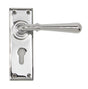 From The Anvil - Polished Chrome Newbury Lever Euro Lock Set | Sku. 91424 | Trade Door Handles.