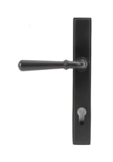 From The Anvil - Aged Bronze Newbury Slimline Lever Espag. Lock Set | Sku. 91434 | Trade Door Handles.