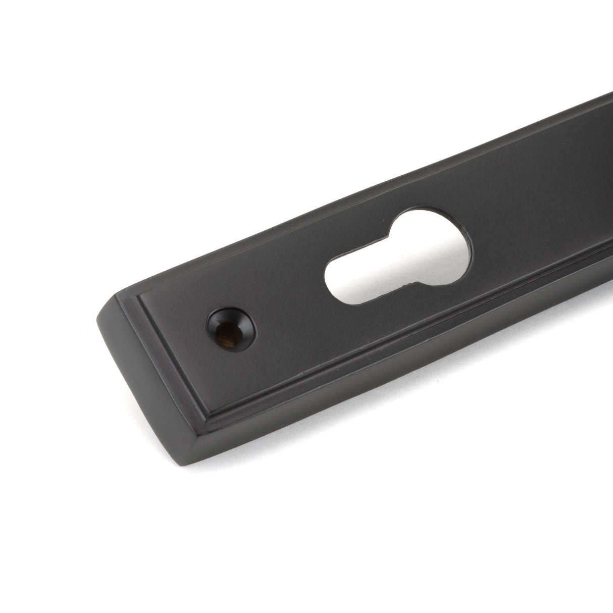 From The Anvil - Aged Bronze Newbury Slimline Lever Espag. Lock Set | Sku. 91434 | Trade Door Handles.