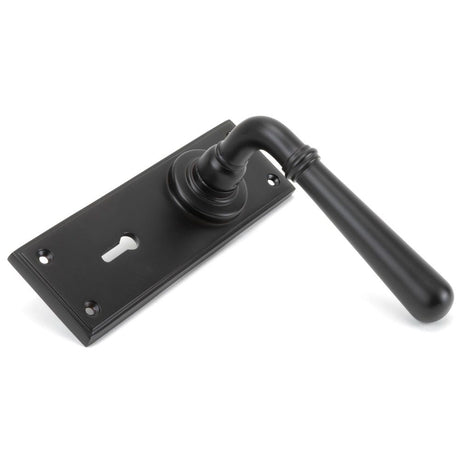 From The Anvil - Aged Bronze Newbury Lever Lock Set | Sku. 91435 | Trade Door Handles.