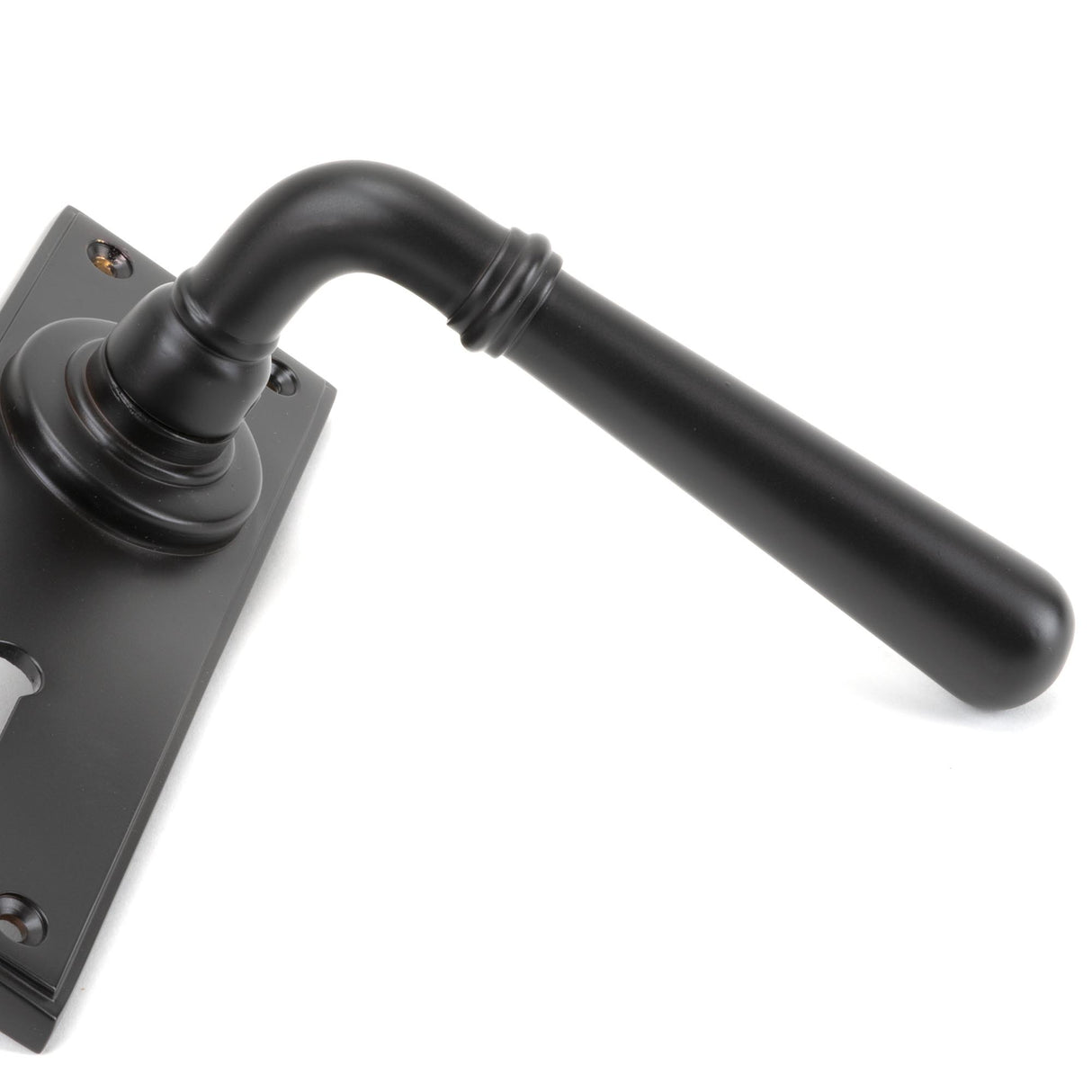 From The Anvil - Aged Bronze Newbury Lever Lock Set | Sku. 91435 | Trade Door Handles.