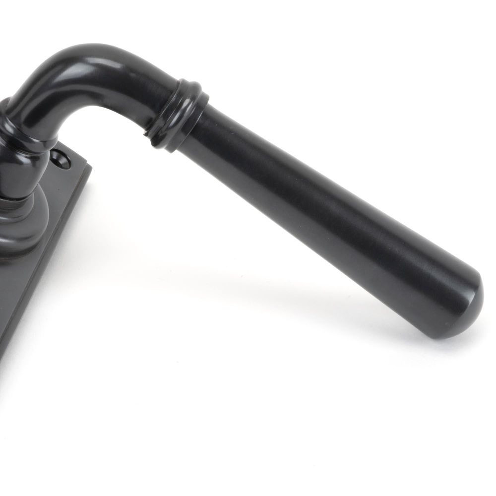 From The Anvil - Aged Bronze Newbury Lever Latch Set | Sku. 91436 | Trade Door Handles.