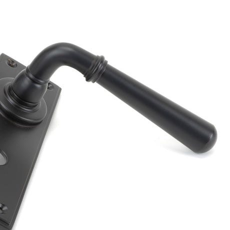 From The Anvil - Aged Bronze Newbury Lever Bathroom Set | Sku. 91437 | Trade Door Handles.