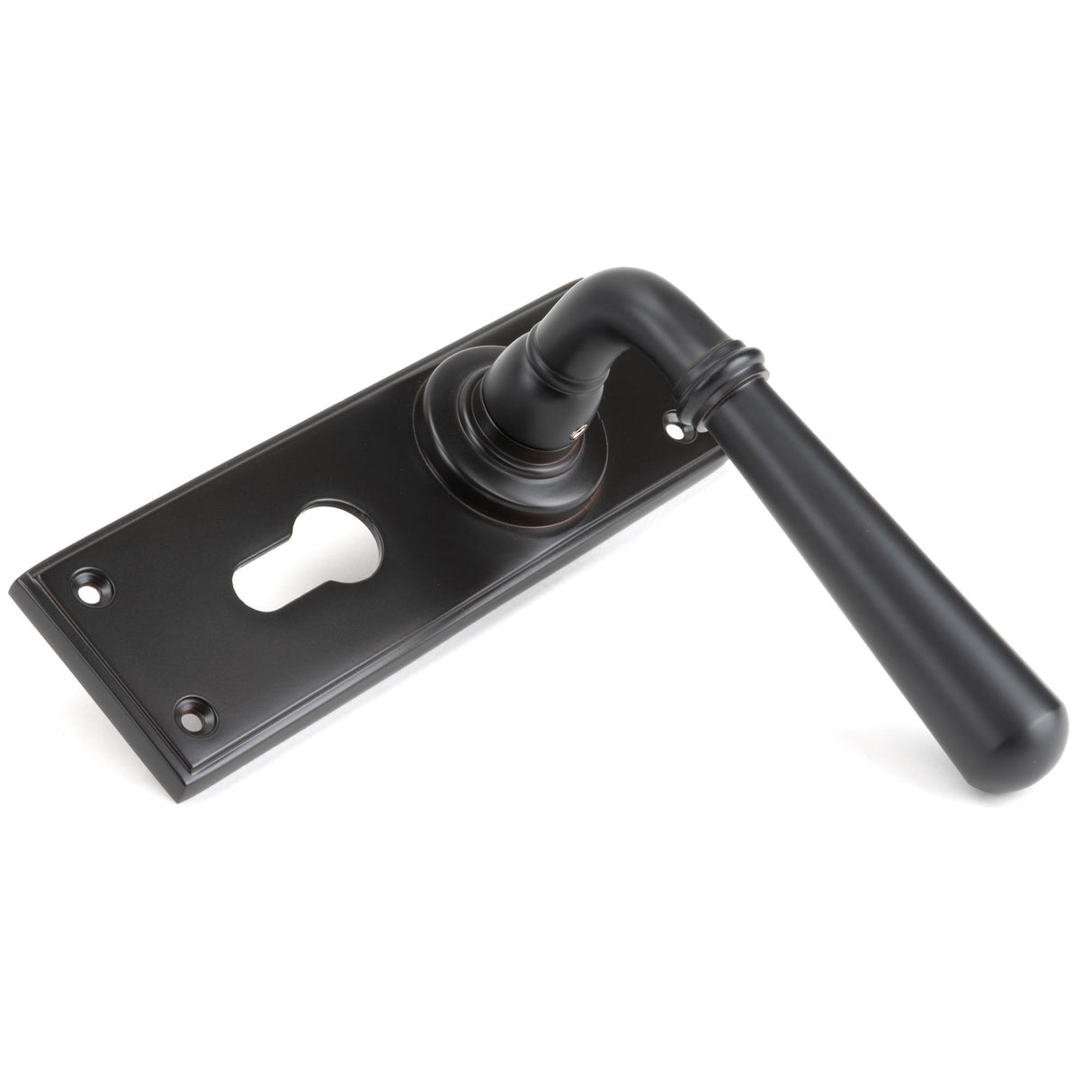 From The Anvil - Aged Bronze Newbury Lever Euro Lock Set | Sku. 91438 | Trade Door Handles.