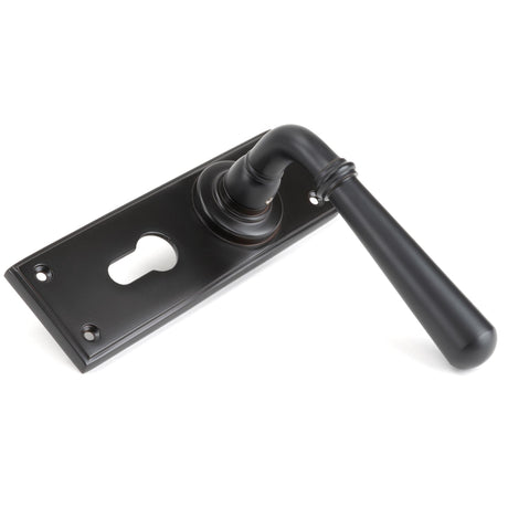 From The Anvil - Aged Bronze Newbury Lever Euro Lock Set | Sku. 91438 | Trade Door Handles.