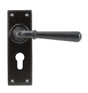 From The Anvil - Aged Bronze Newbury Lever Euro Lock Set | Sku. 91438 | Trade Door Handles.