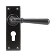 From The Anvil - Aged Bronze Newbury Lever Euro Lock Set | Sku. 91438 | Trade Door Handles.