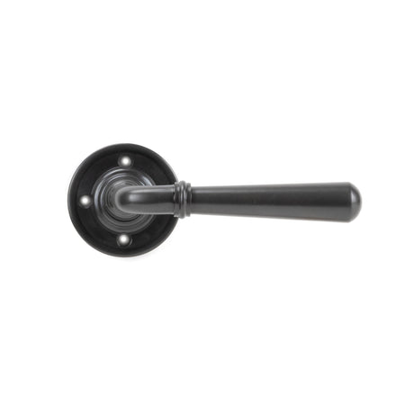 From The Anvil - Aged Bronze Newbury Lever on Rose Set | Sku. 91439 | Trade Door Handles.