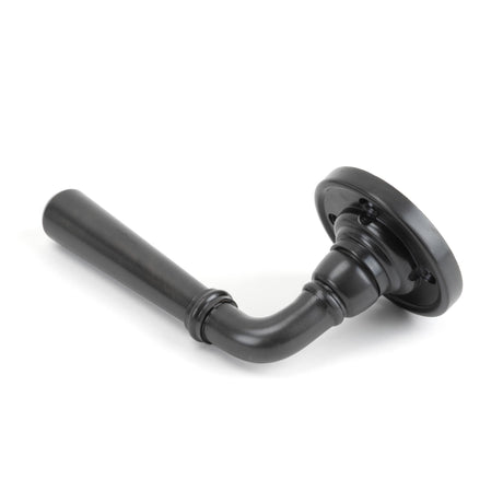 From The Anvil - Aged Bronze Newbury Lever on Rose Set | Sku. 91439 | Trade Door Handles.