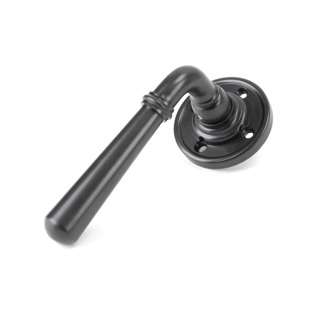 From The Anvil - Aged Bronze Newbury Lever on Rose Set | Sku. 91439 | Trade Door Handles.